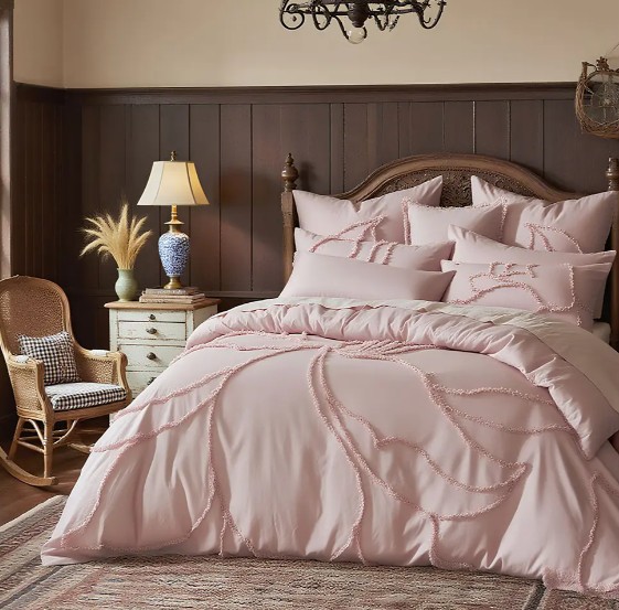 Is the Catalina tufted embroidery duvet cover soft and comfortable?