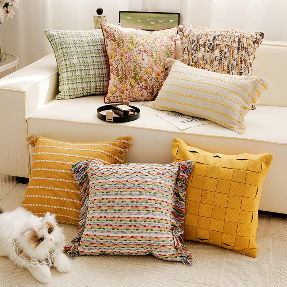 Colorful floral cushion set deco pillow set